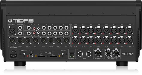 midas m32 vs m32 live|Midas M32R Live digital mixing console: More than .